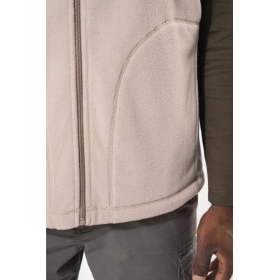 Men's microfleece bodywarmer